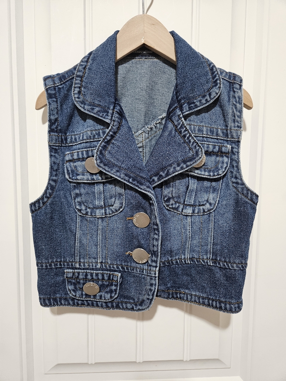Mini Denim Vest
